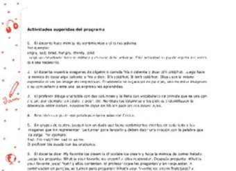 Actividades sugeridas Unidad 4 Actividades sugeridas Unidad 4