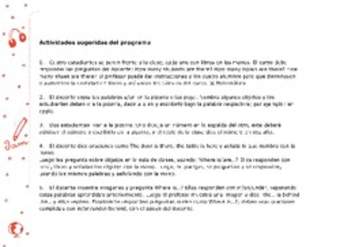 Actividades sugeridas Unidad 4 Actividades sugeridas Unidad 4