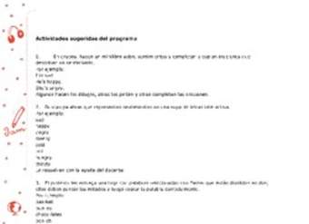 Actividades sugeridas Unidad 4 Actividades sugeridas Unidad 4