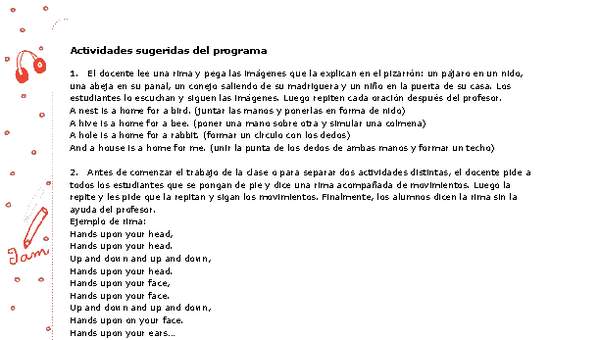 Actividades sugeridas Unidad 3 Actividades sugeridas Unidad 3