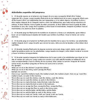 Actividades sugeridas Unidad 3 Actividades sugeridas Unidad 3