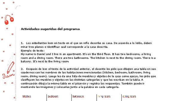 Actividades sugeridas Unidad 3 Actividades sugeridas Unidad 3