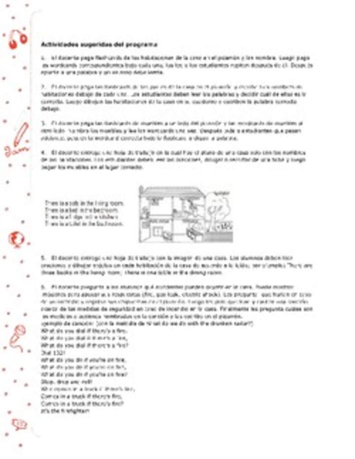 Actividades sugeridas Unidad 3 Actividades sugeridas Unidad 3