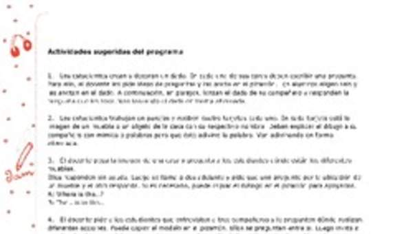 Actividades sugeridas Unidad 3