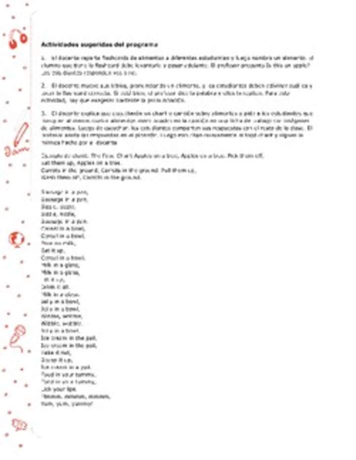 Actividades sugeridas Unidad 4 Actividades sugeridas Unidad 4