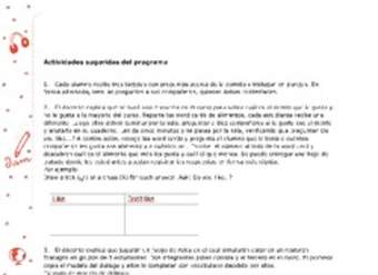 Actividades sugeridas Unidad 4 Actividades sugeridas Unidad 4