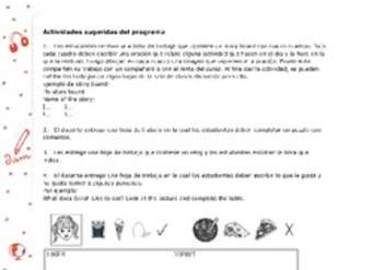 Actividades sugeridas Unidad 4 Actividades sugeridas Unidad 4