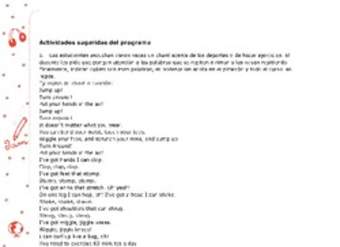 Actividades sugeridas Unidad 3 Actividades sugeridas Unidad 3