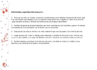 Actividades sugeridas Unidad 3 Actividades sugeridas Unidad 3