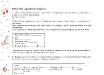 Actividades sugeridas Unidad 3 Actividades sugeridas Unidad 3