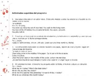 Actividades sugeridas Unidad 4 Actividades sugeridas Unidad 4