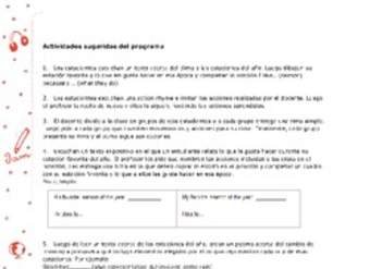 Actividades sugeridas Unidad 4 Actividades sugeridas Unidad 4