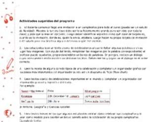 Actividades sugeridas Unidad 4 Actividades sugeridas Unidad 4