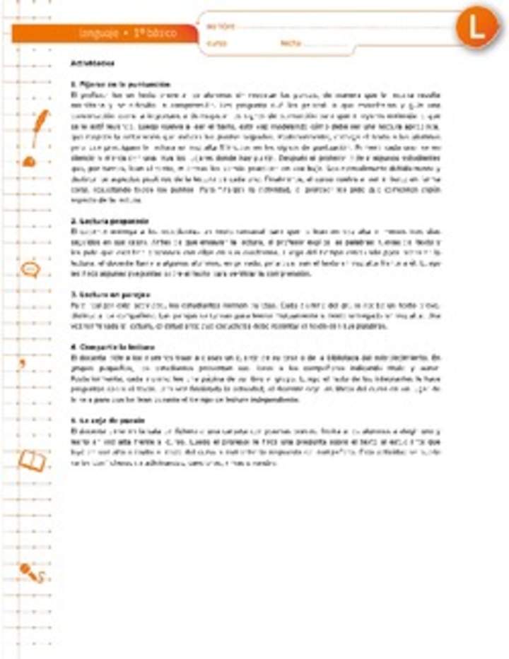 Actividades sugeridas Unidad 3 Actividades sugeridas Unidad 3