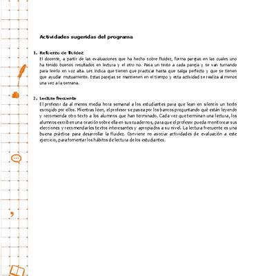 Actividades sugeridas Unidad 4 Actividades sugeridas Unidad 4