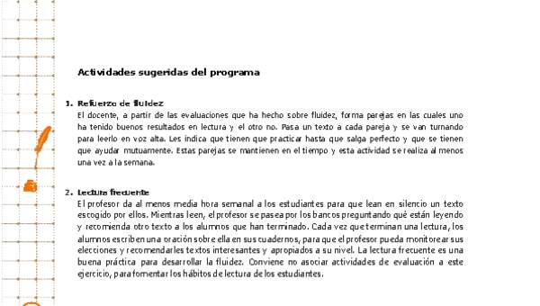 Actividades sugeridas Unidad 4 Actividades sugeridas Unidad 4
