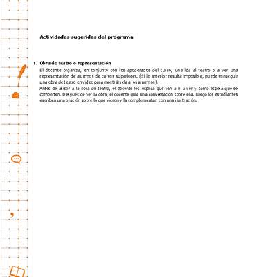 Actividades sugeridas Unidad 4 Actividades sugeridas Unidad 4