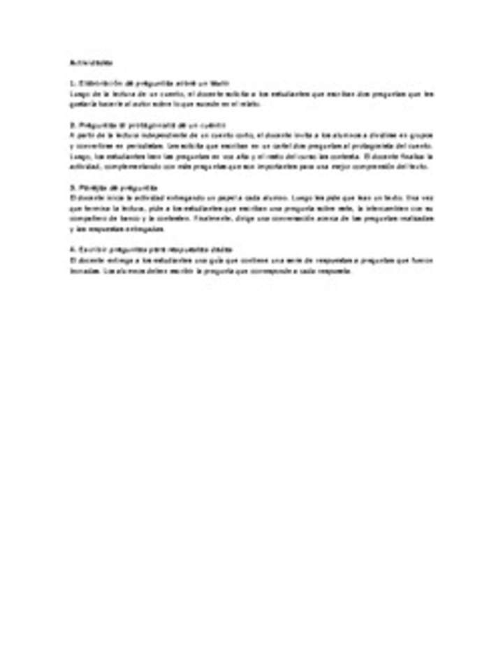 Actividades sugeridas Unidad 3 Actividades sugeridas Unidad 3