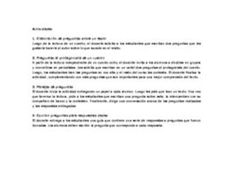 Actividades sugeridas Unidad 3 Actividades sugeridas Unidad 3