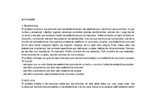 Actividades sugeridas Unidad 3 Actividades sugeridas Unidad 3