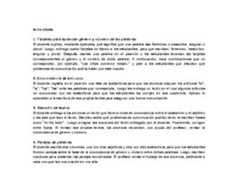 Actividades sugeridas Unidad 3 Actividades sugeridas Unidad 3