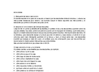 Actividades sugeridas Unidad 4 Actividades sugeridas Unidad 4