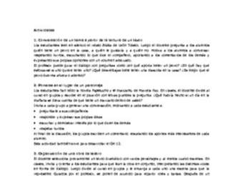 Actividades sugeridas Unidad 4 Actividades sugeridas Unidad 4