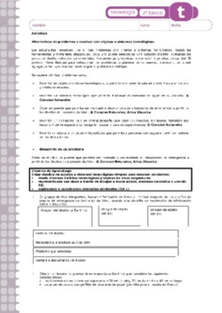 Actividades sugeridas Unidad 4 Actividades sugeridas Unidad 4