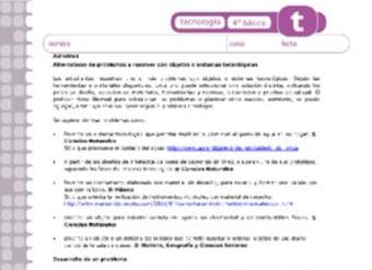 Actividades sugeridas Unidad 4 Actividades sugeridas Unidad 4