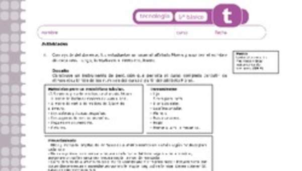 Actividades sugeridas Unidad 3 Actividades sugeridas Unidad 3