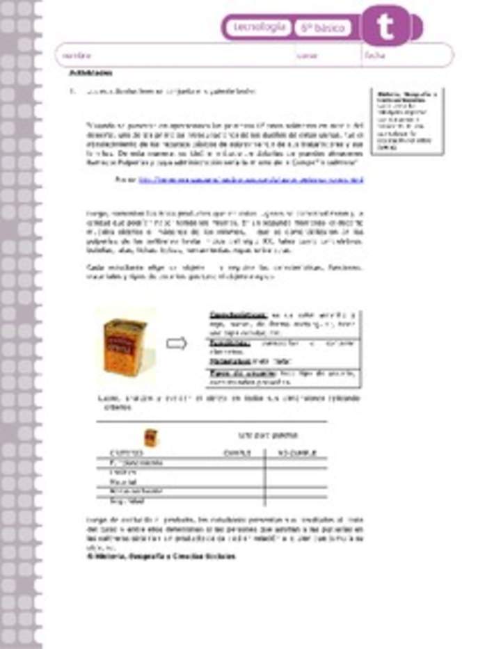 Actividades sugeridas Unidad 3 Actividades sugeridas Unidad 3