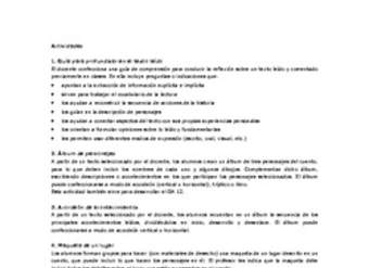 Actividades sugeridas Unidad 3 Actividades sugeridas Unidad 3