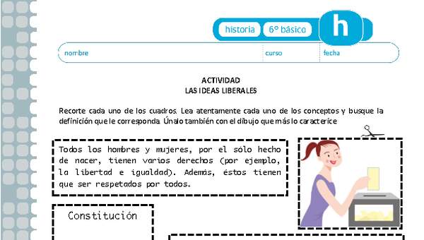 Las ideas liberales Las ideas liberales