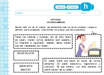 Las ideas liberales Las ideas liberales