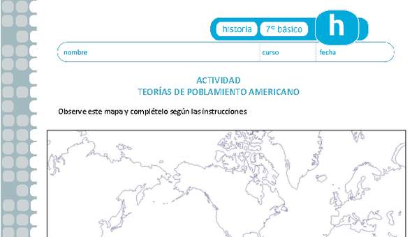 Teorías del poblamiento Americano Teorías del poblamiento Americano