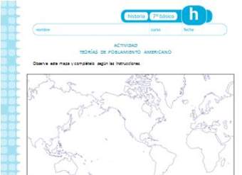 Teorías del poblamiento Americano Teorías del poblamiento Americano