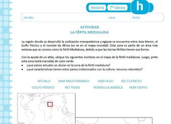 La fértil medialuna La fértil medialuna