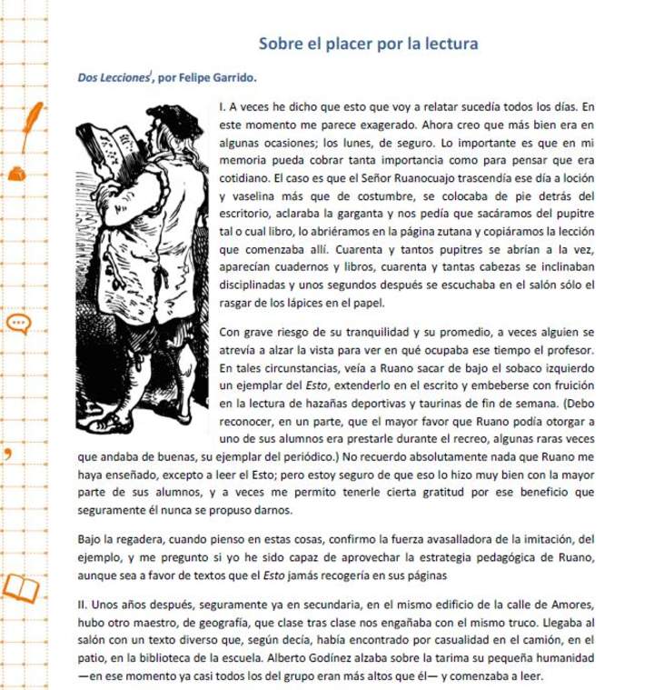 Sobre el placer por la lectura Sobre el placer por la lectura