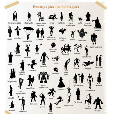 Personajes para una historia épica Personajes para una historia épica