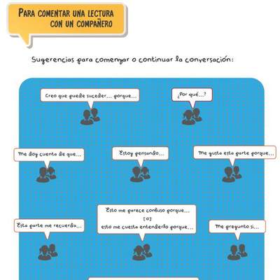 Para comentar una lectura con un compañero Para comentar una lectura con un compañero