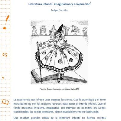 Literatura infantil: imaginación y enajenación Literatura infantil: imaginación y enajenación