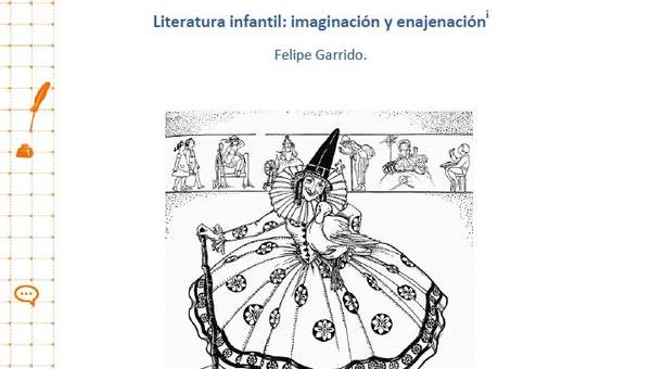 Literatura infantil: imaginación y enajenación Literatura infantil: imaginación y enajenación