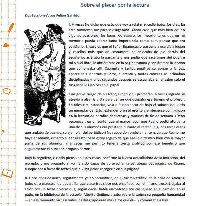 Sobre el placer por la lectura Sobre el placer por la lectura