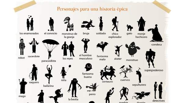 Personajes para una historia épica Personajes para una historia épica