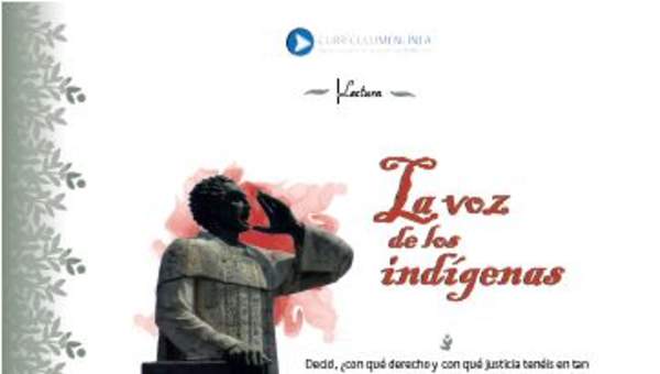 La voz de los indígenas La voz de los indígenas