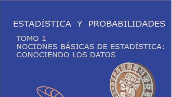 ESTADÍSTICA Y PROBABILIDADES. Tomo 1: Nociones básicas de Estadística ESTADÍSTICA Y PROBABILIDADES. Tomo 1: Nociones básicas de Estadística