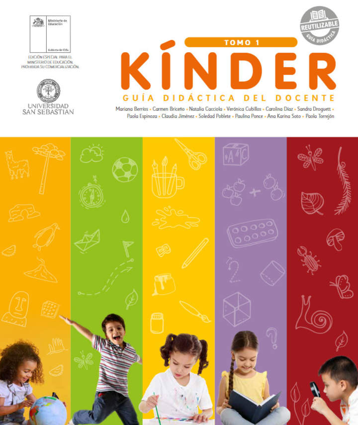 Kínder, Guía didáctica del docente Tomo 1 Kínder, Guía didáctica del docente Tomo 1