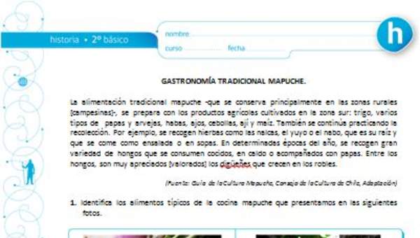 Gastronomía Tradicional mapuche Gastronomía Tradicional mapuche