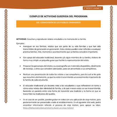 Actividad sugerida: LC02 - Lickanantay - U3 - N°6: RECREAN ACTIVIDADES CEREMONIALES DEL PUEBLO LICKANANTAY. Actividad sugerida: LC02 - Lickanantay - U3 - N°6: RECREAN ACTIVIDADES CEREMONIALES DEL PUEBLO LICKANANTAY.