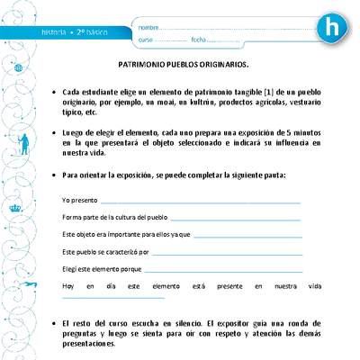 Patrimonio pueblos originarios Patrimonio pueblos originarios